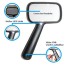 EasY Magnifier Grosse rechteckige Leselupe led licht