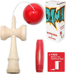 Wooden Kendama Mokuru Toy; Kids Japanese Skill Games Boy Girls age 6+; Playground Ball Game Gift